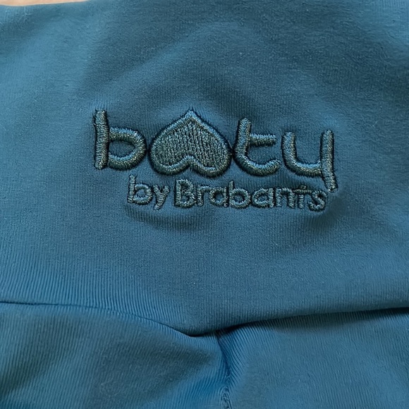 Booty By Brabants Textureless Leggings Turquoise - Picture 3 of 6